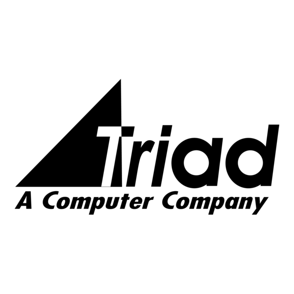Triad Computer Solutions Logo PNG Vector