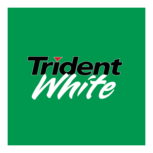 Trident White Logo PNG Vector