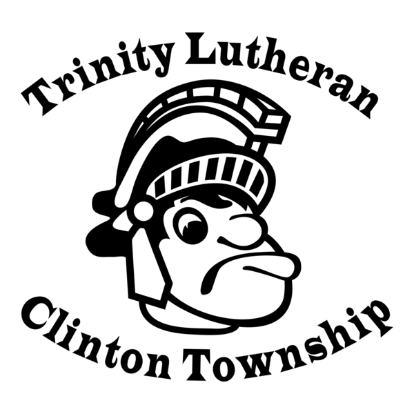 Trinity Lutheran Clinton Township Spartan Logo PNG Vector