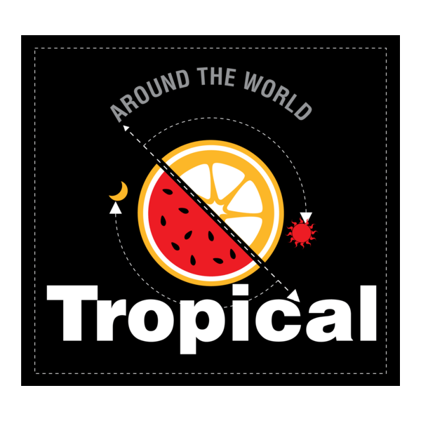 Tropical Logo PNG Vector