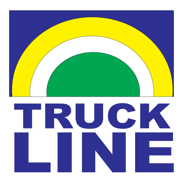 Truck Line Logo PNG Vector