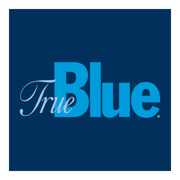 True Blue Logo PNG Vector