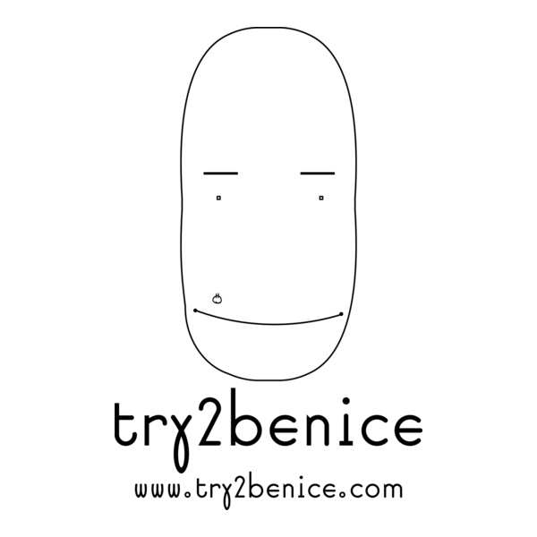 try2benice Logo PNG Vector