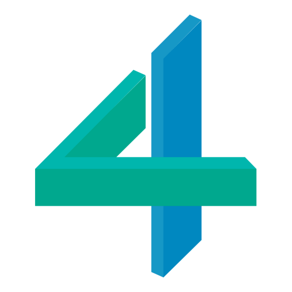 TV4 New Zealand Logo PNG Vector
