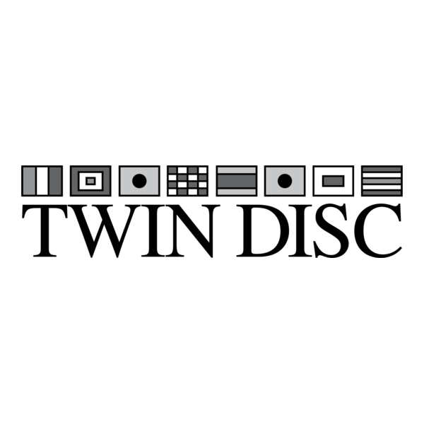 Twin Disc Logo PNG Vector