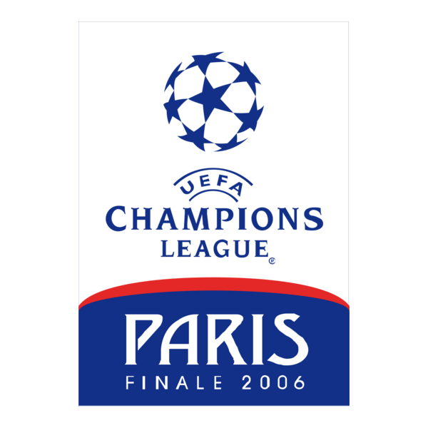 UEFA Champions League - Paris Final 2006 Logo PNG Vector