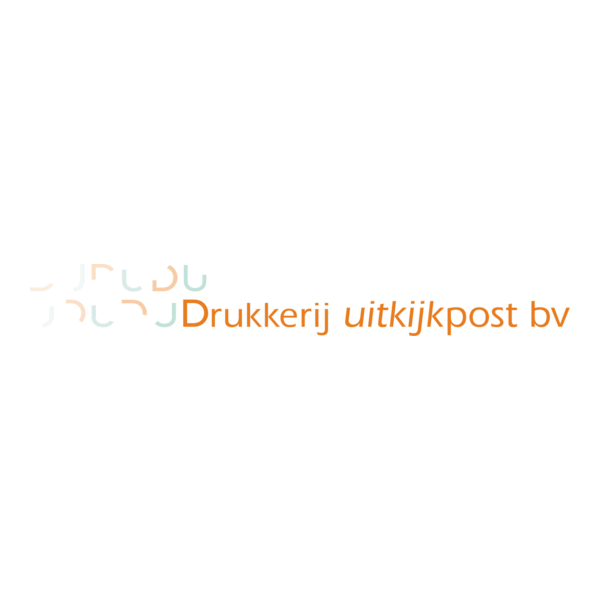 Uitkijkpost Drukkerij Logo PNG Vector