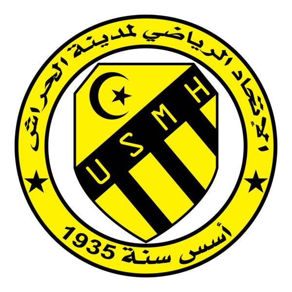 Union Sportive Medina d'El Harrach USMH Logo PNG Vector