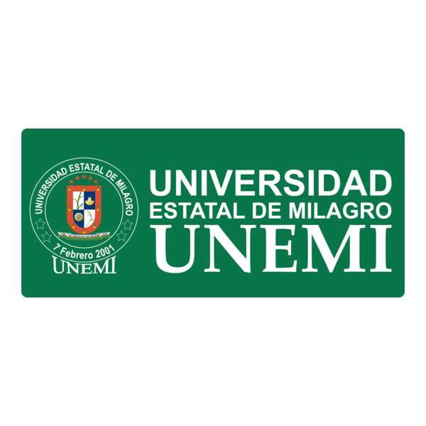 Universidad Estatal de Milagro UNEMI Logo PNG Vector