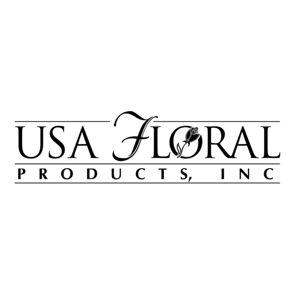 USA Floral Products Logo PNG Vector