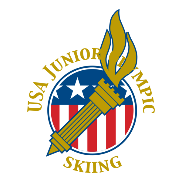 USA Junior Olympic Skiing Logo PNG Vector