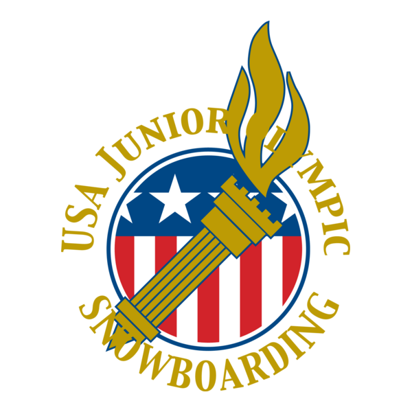 USA Junior Olympic Snowboarding Logo PNG Vector