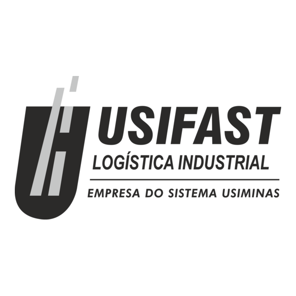 Usifast B&W Logo PNG Vector