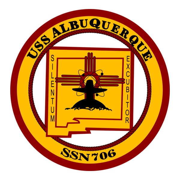USS Albuquerque Logo PNG Vector