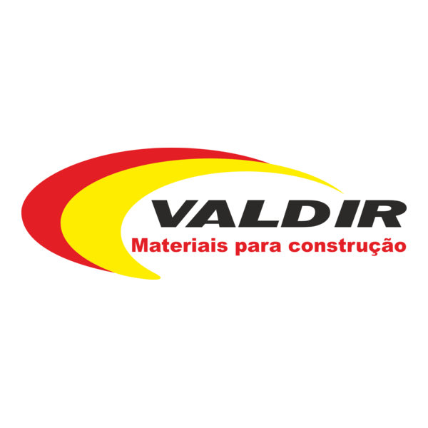 Valdir Materiais para Construção Logo PNG Vector