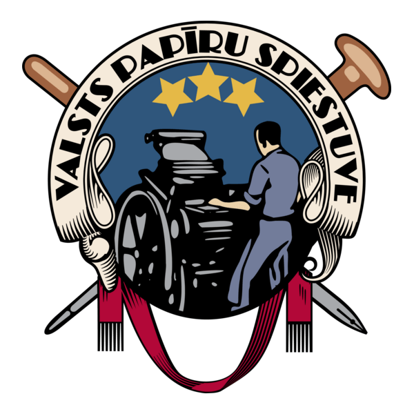 Valsts Papiru Spiestuve Logo PNG Vector