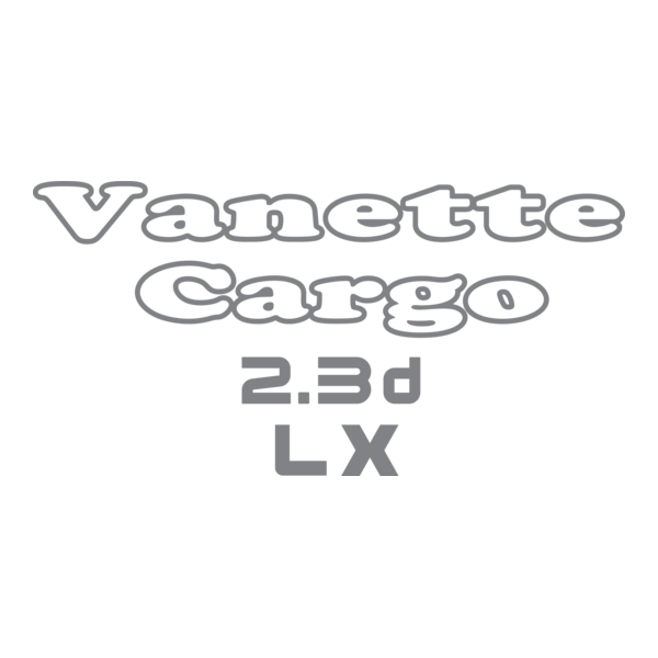 VanetteCargo 2.3d LX Logo PNG Vector