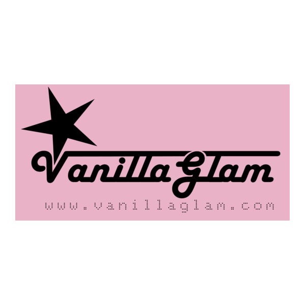 Vanilla Glam Logo PNG Vector