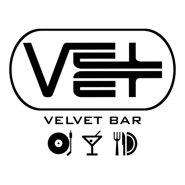 Velvet Bar Logo PNG Vector