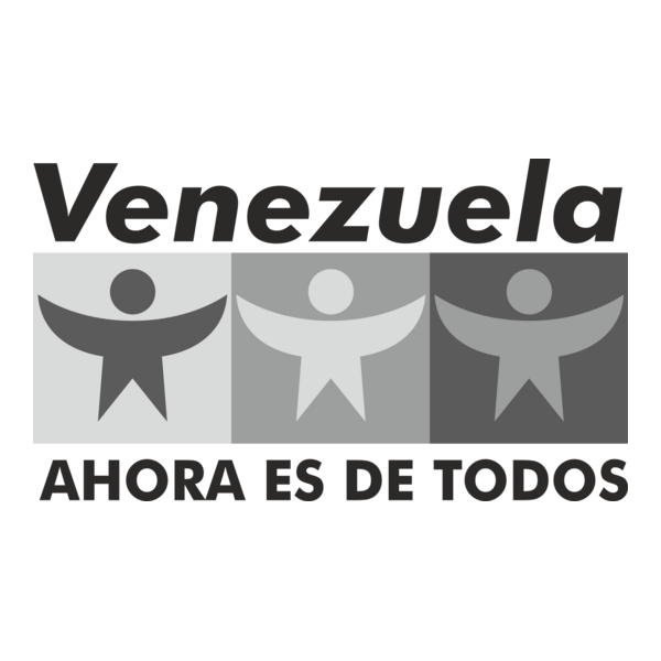 Venezuela es de todos (gris) Logo PNG Vector