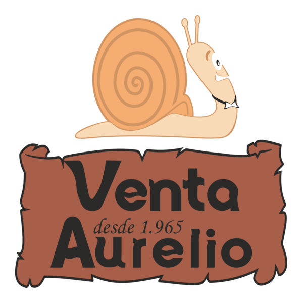 Venta Aurelio Restaurante Logo PNG Vector