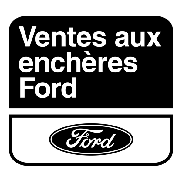 Ventes aux encheres Ford Logo PNG Vector