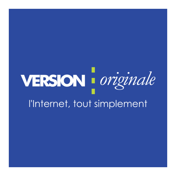 Version Originale Logo PNG Vector