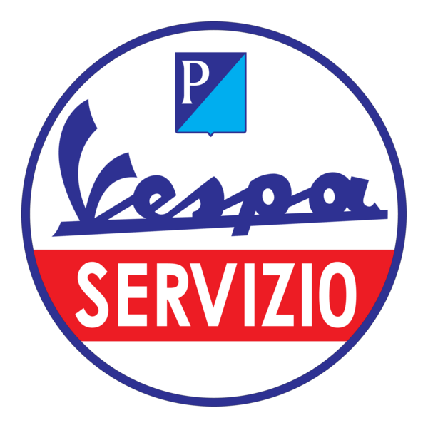 Vespa Servizio Logo PNG Vector