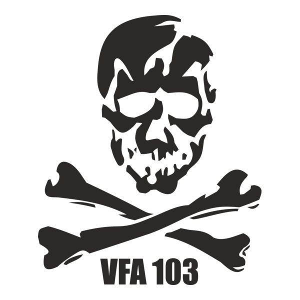 VFA 103 Skull Squadron Logo PNG Vector