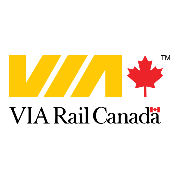 Via Rail Canada Logo PNG Vector