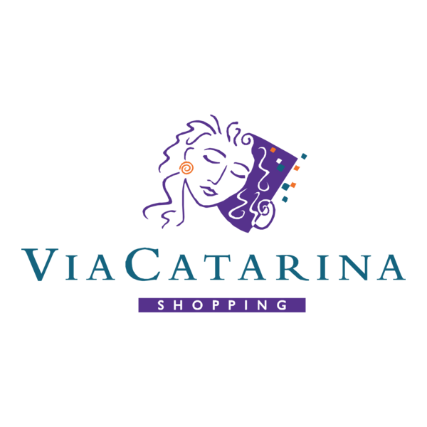 ViaCatarina Shopping Logo PNG Vector