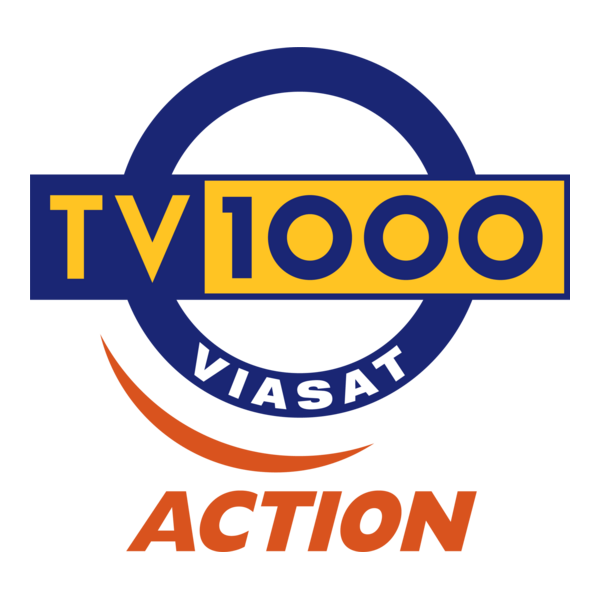 Viasat TV1000 Action Logo PNG Vector