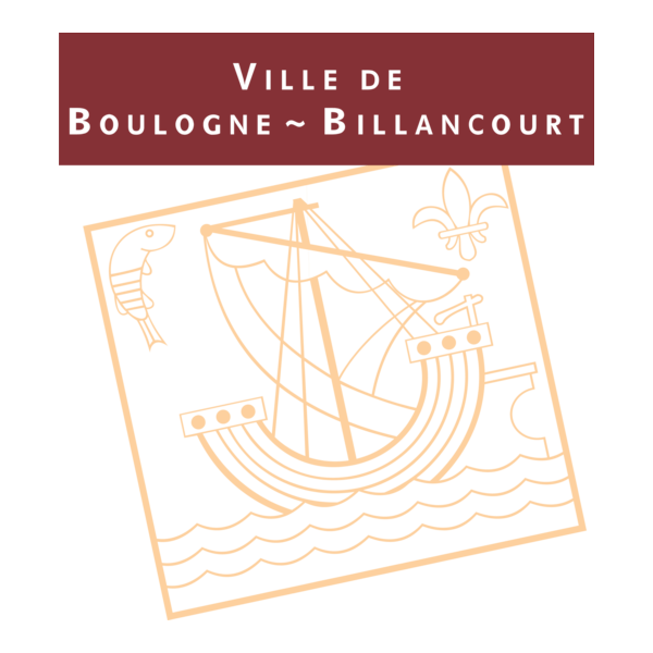 Ville Boulogne-Billancourt Logo PNG Vector