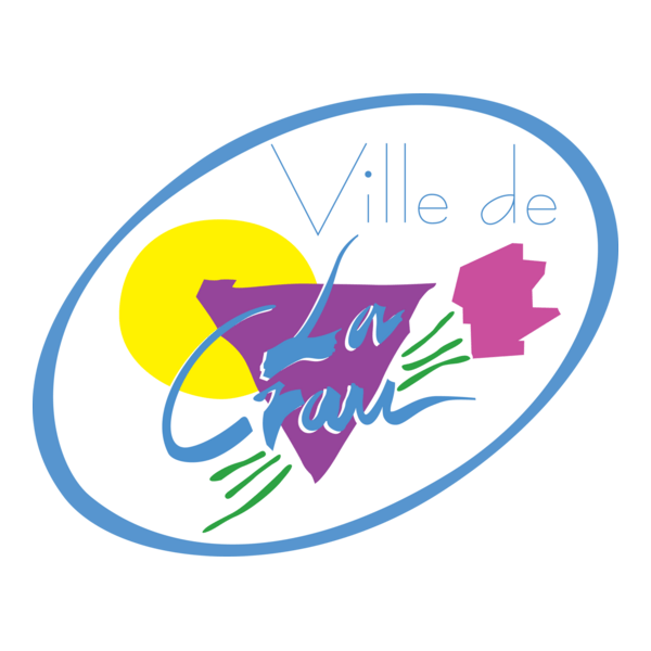 Ville de La Crau Logo PNG Vector