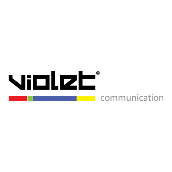 Violet Communication Logo PNG Vector