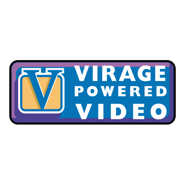 Virage Powered Video Logo PNG Vector