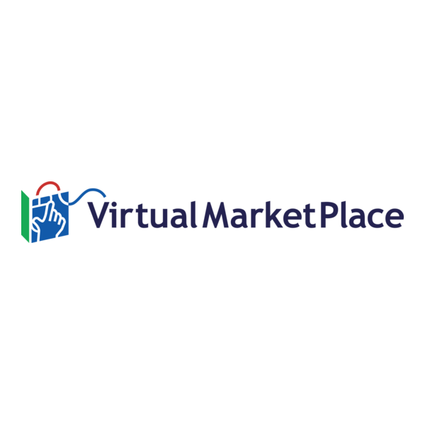 Virtual Market Place Logo PNG Vector