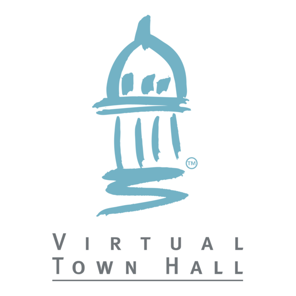 Virtual Town Hall Logo PNG Vector