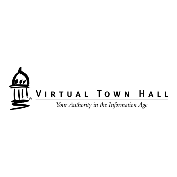 Virtual Town Hall Logo PNG Vector