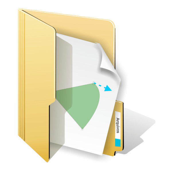 Vista Folder Icon - Vetorial Files Logo PNG Vector