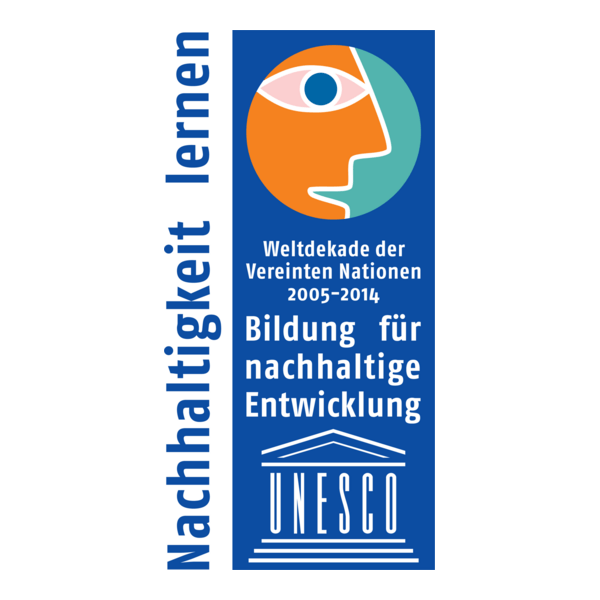 Weltdekade Bildung für nachhaltige Entwicklung Logo PNG Vector
