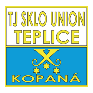 TJ Sklo Union Teplice Logo PNG Vector