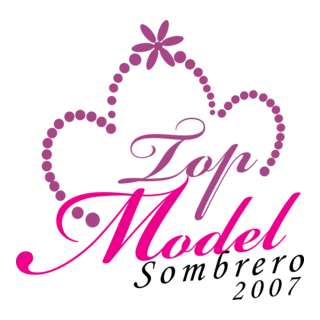Top Model Sombrero Logo PNG Vector