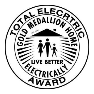 Total Electric Award Logo PNG Vector
