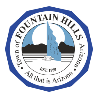 Town of Fountain Hills Logo PNG Vector