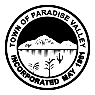 Town of Paradise Valley Logo PNG Vector