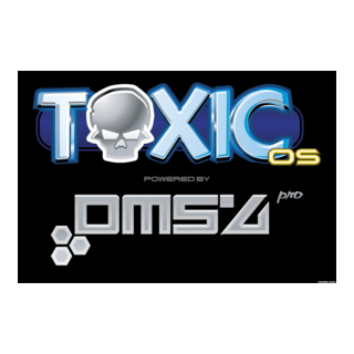ToxicOS powered by DMS4 PRO Logo PNG Vector