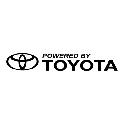 toyota powered by Logo PNG Vector