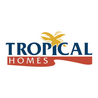 Tropical Homes Logo PNG Vector