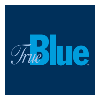 True Blue Logo PNG Vector